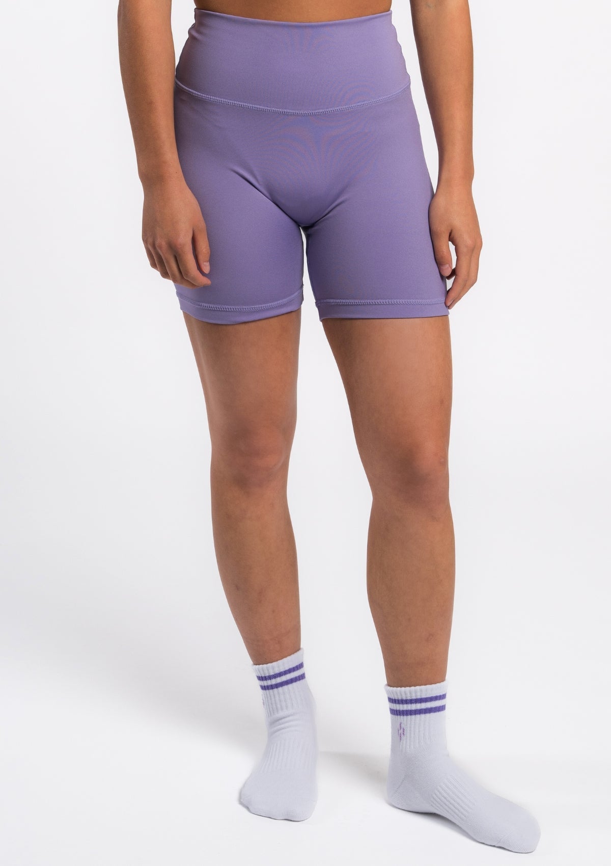 Biker Shorts V2 - Chalk Violet