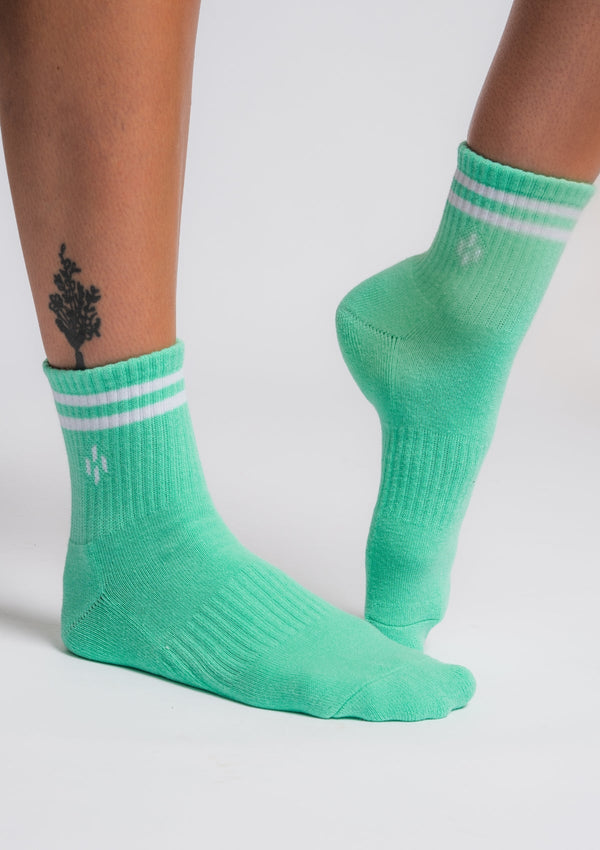 Unisex Half-Crew Retro Sock