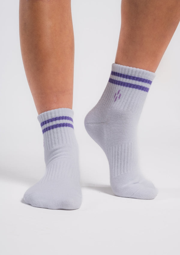 Unisex Half-Crew Retro Sock