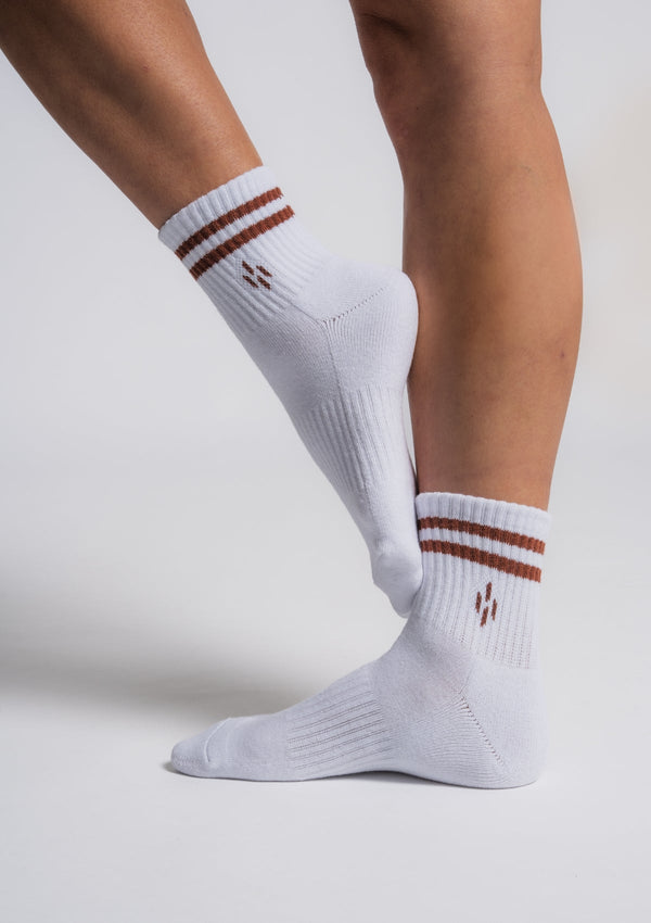 Unisex Half-Crew Retro Sock