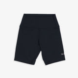 Biker Shorts V1 - Black (Black Logo)