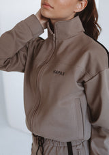 Track Jacket - Taupe