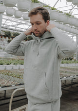 Serif Hoodie - Grey