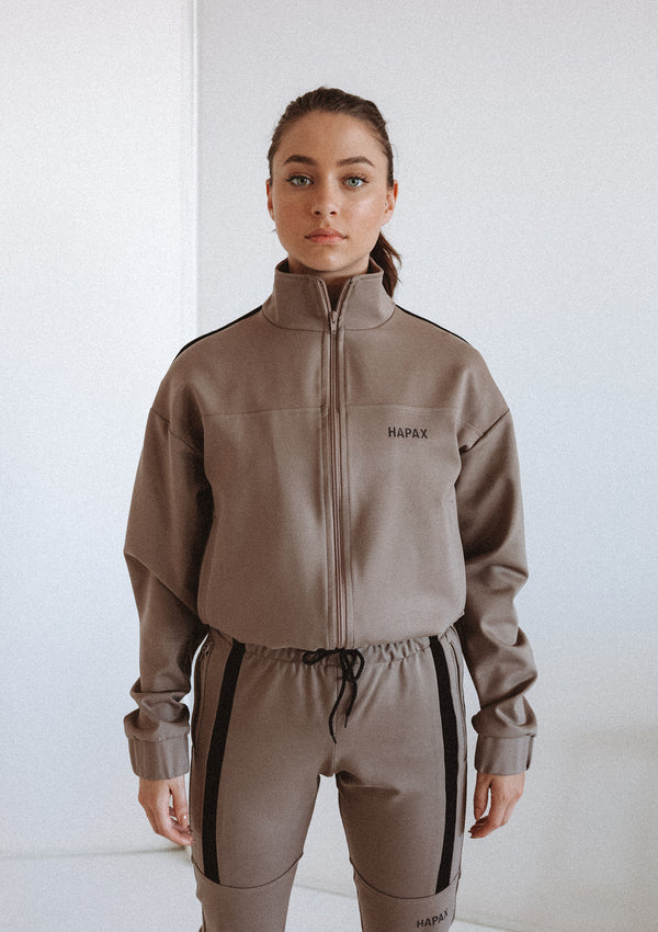 Track Jacket - Taupe